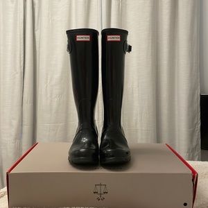 Women’s Hunter Boots Gloss Black